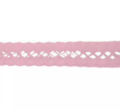 17x300 cm pastellrosa Papiergirlande