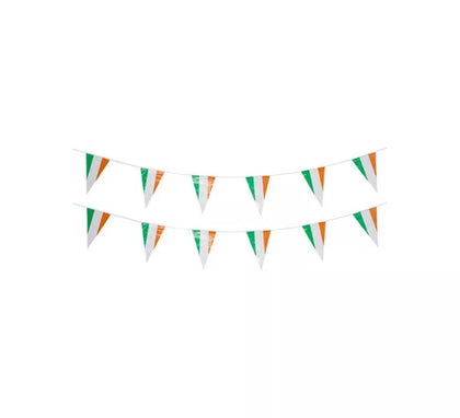 Guirnalda del Día de San Patricio de plástico de 10 mts