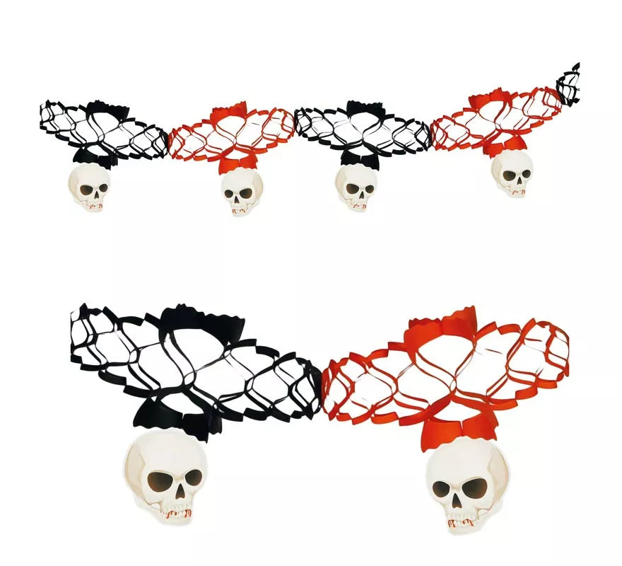Translation missing: de.Guirnalda fantasía calavera de 15x200 cm