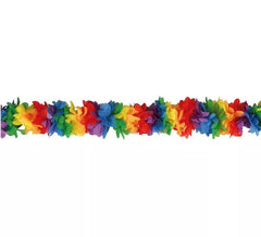 274 cm bunte hawaiianische Girlande
