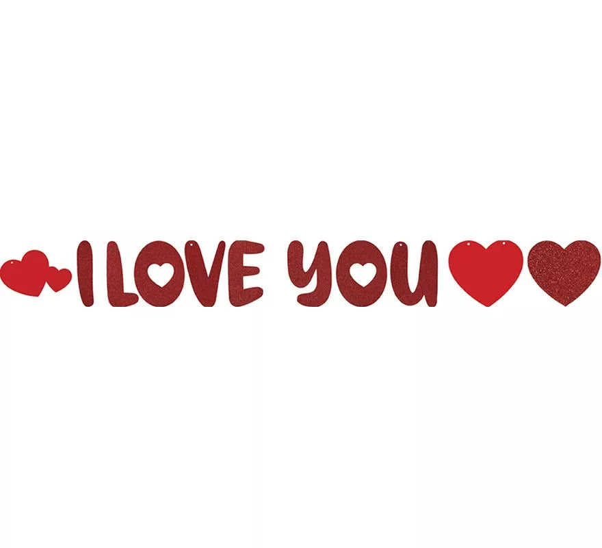 Translation missing: de.Guirnalda 'I Love You' de 300 cm