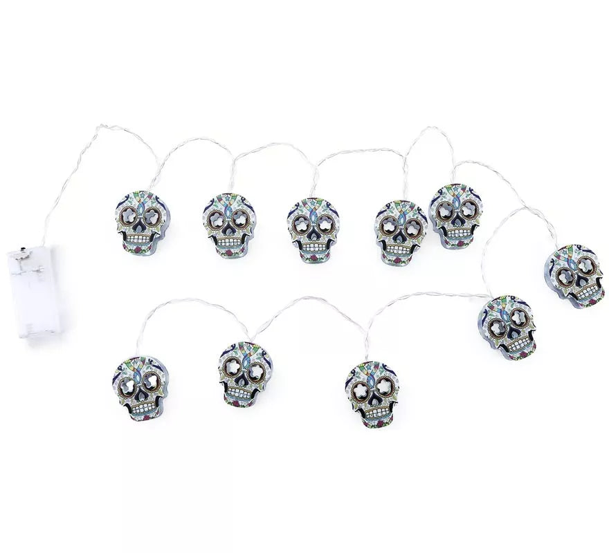 Translation missing: de.Guirnalda Led Calaveras Día de los Muertos de 150 cm