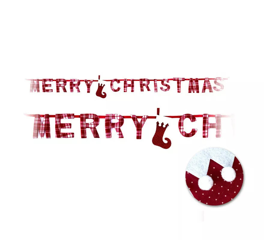 Translation missing: de.Guirnalda Merry Christmas de 1.8 m