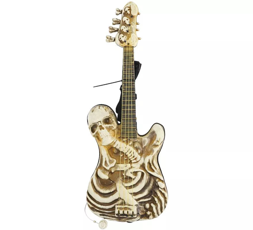 Translation missing: de.Guitarra de Esqueleto con Luz y Sonido de 58 cm