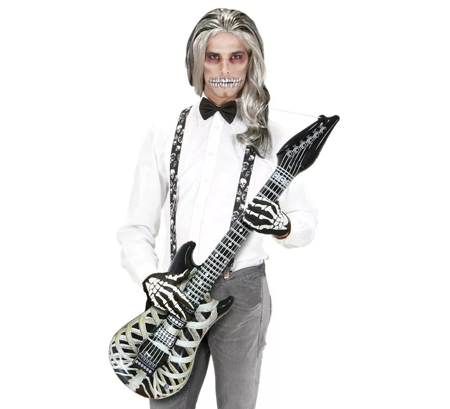 Guitarra de Esqueleto hinchable de 105 cm