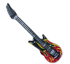 90 cm aufblasbare Flammen- Rocker- Gitarre