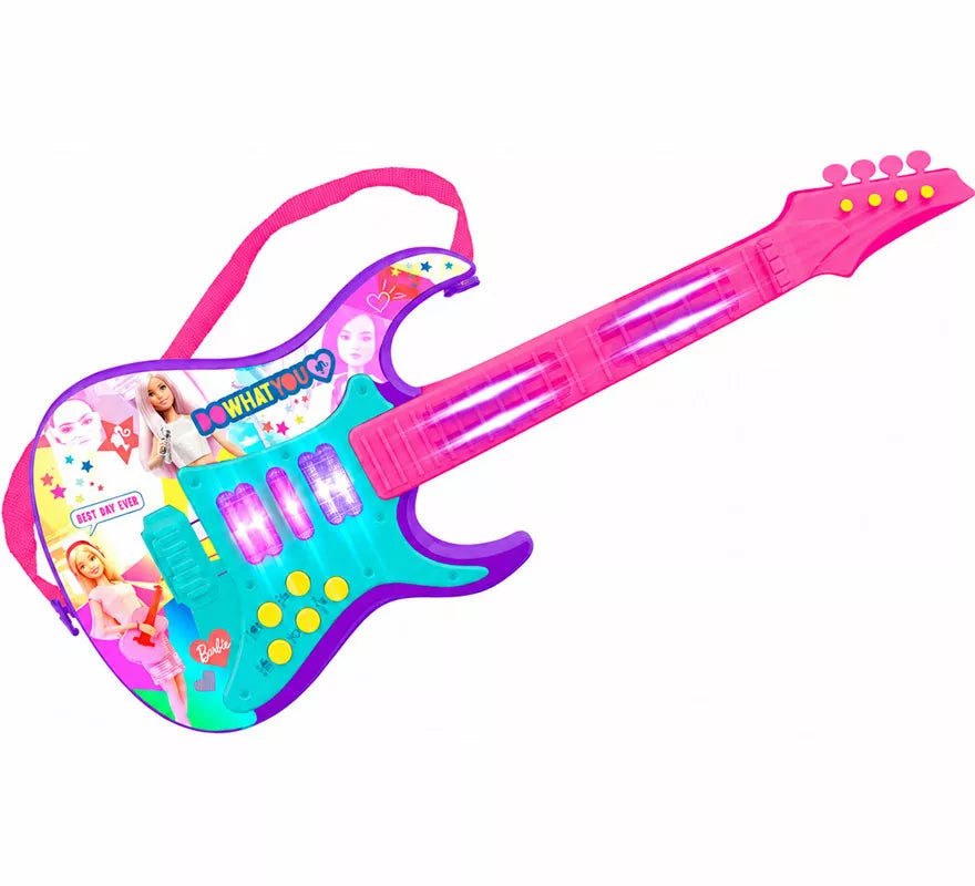 Translation missing: de.Guitarra Electrónica Barbie con Luz