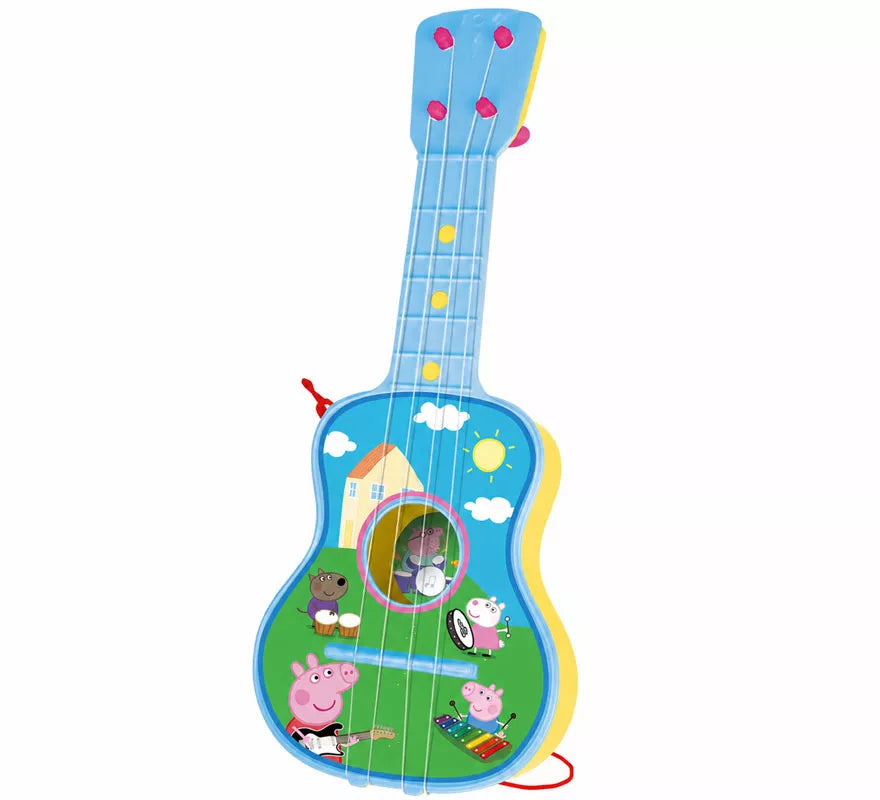 Translation missing: de.Guitarra Peppa Pig con 4 Cuerdas en Estuche