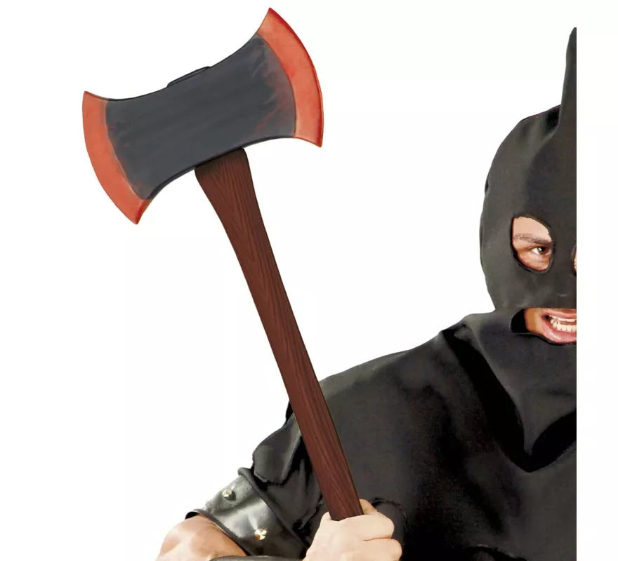 Translation missing: de.Hacha 2 filos de Ejecutor de 73 cm para Halloween