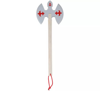 Hacha Medieval de madera