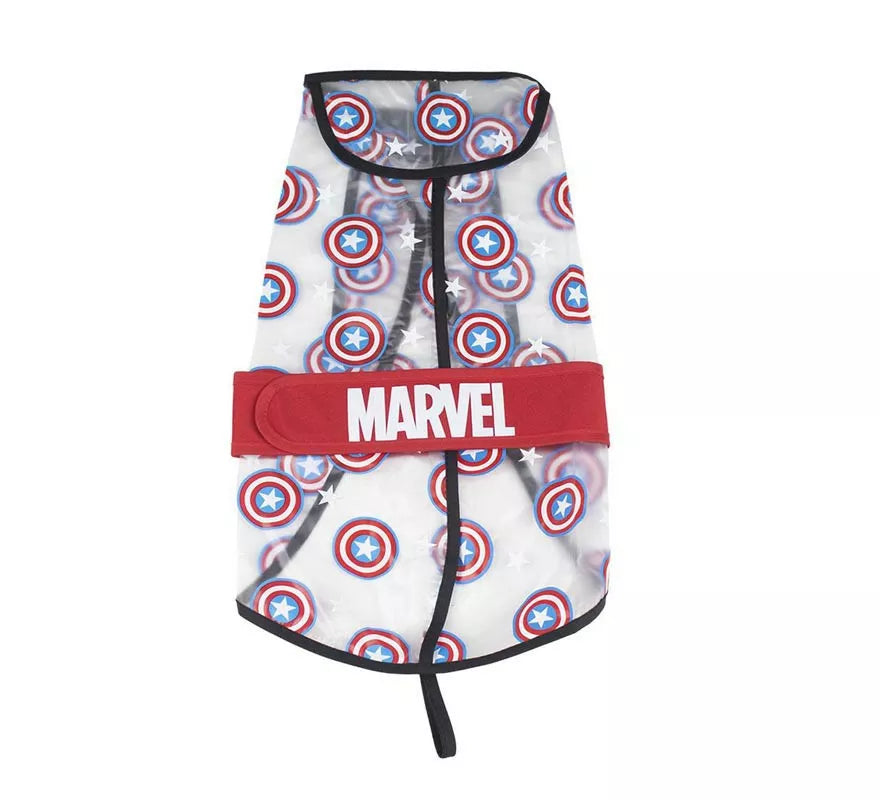 Translation missing: de.Impermeable Ajustable para Perro de Capitan America