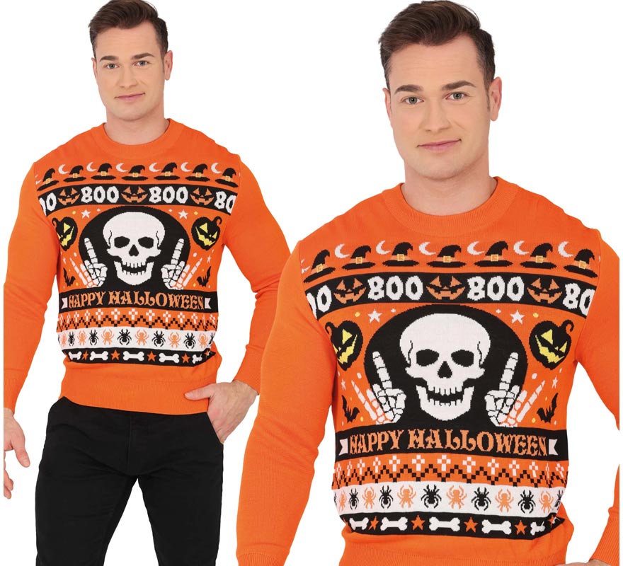 Translation missing: de.Jersey Halloween Boo para hombre