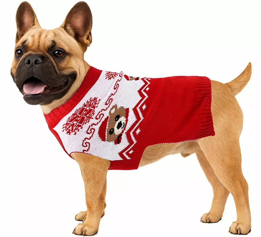 Translation missing: de.Jersey Navideño de Ositos para perro