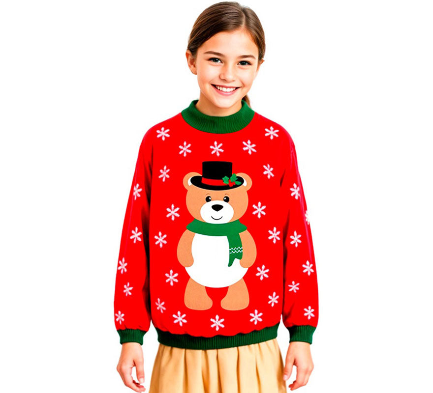 Translation missing: de.Jersey Navideño Osito para niños