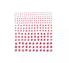 Rosa glitzernde Diamant-Klebejuwelen für Erwachsene