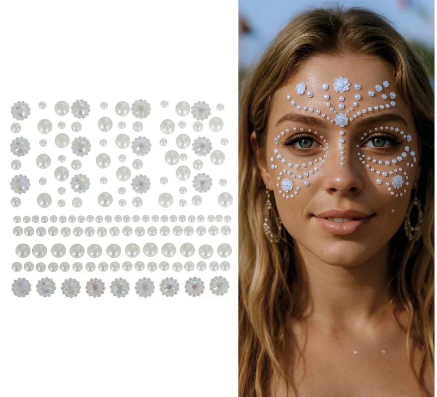 Translation missing: de.Joyas Adhesivas Faciales de Perlas
