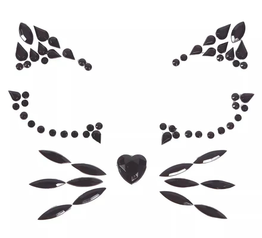 Translation missing: de.Joyas Faciales Adhesivas de Gatita