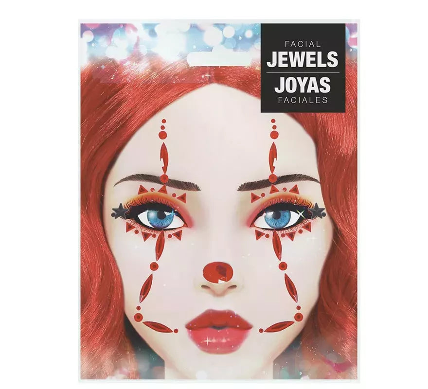 Translation missing: de.Joyas Faciales Adhesivas de Payaso