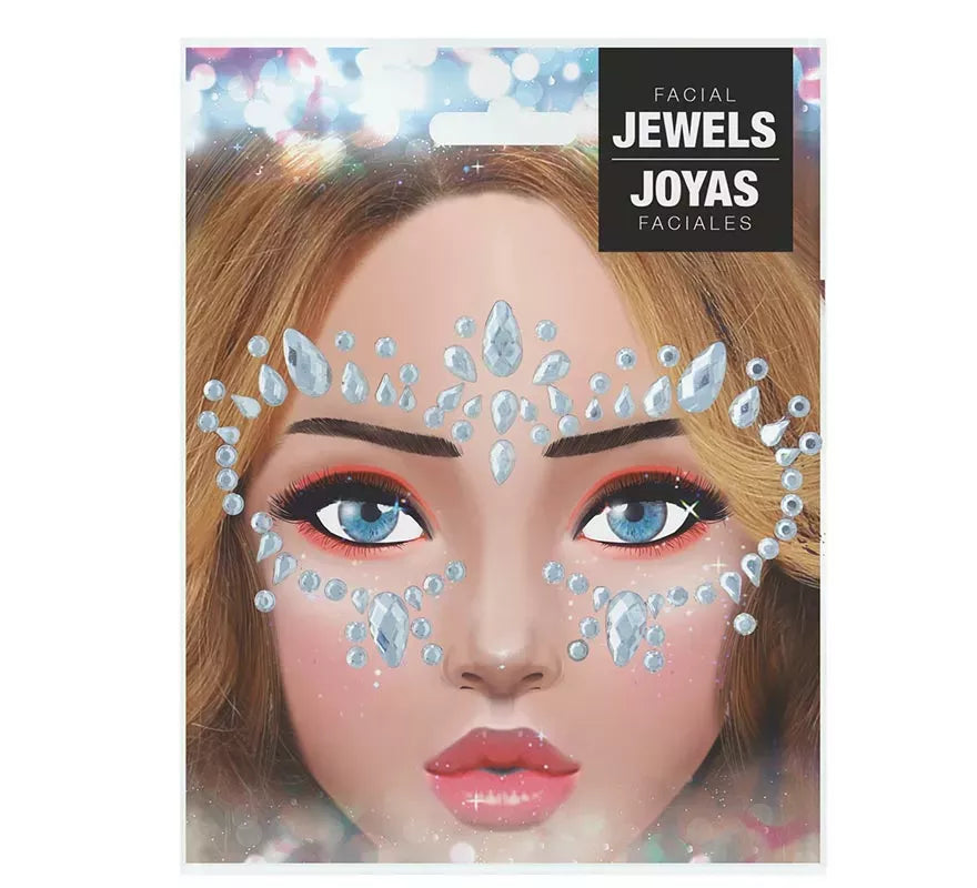 Translation missing: de.Joyas Faciales Adhesivas Plateadas