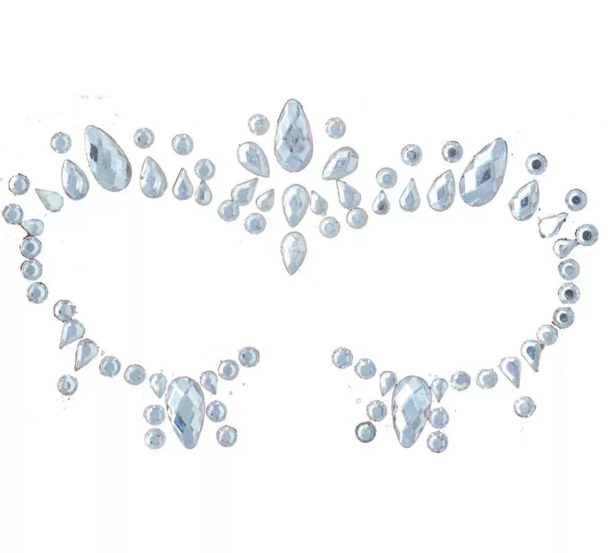 Translation missing: de.Joyas Faciales Adhesivas Plateadas