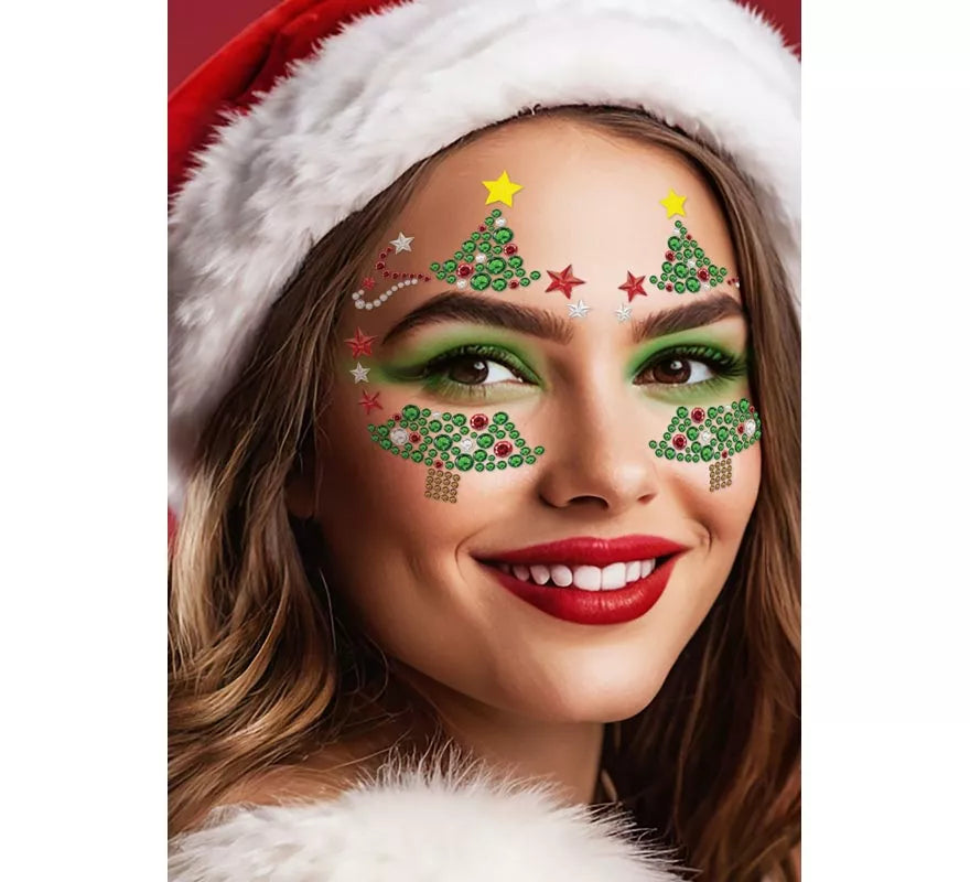 Joyas Faciales Árbol de Navidad