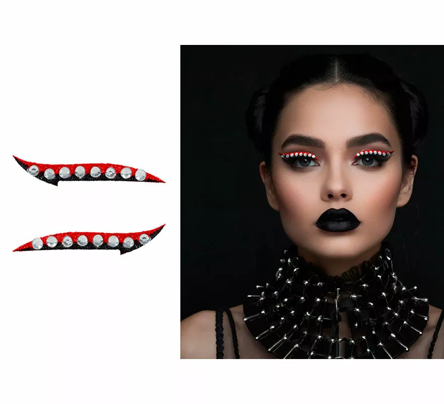 Translation missing: de.Joyas Faciales Eyeliner Glitter rojo