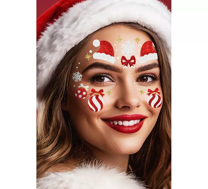 Translation missing: de.Joyas Faciales Papá Noel con Purpurina