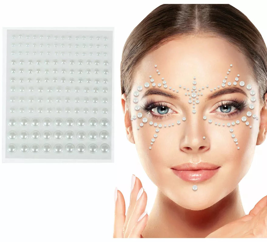 Translation missing: de.Joyas Faciales Perlas surtidas de 10x20 cm adulto
