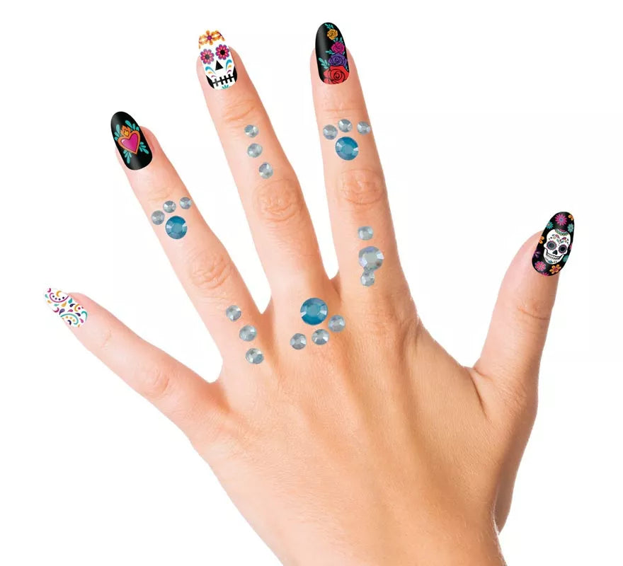 Translation missing: de.Joyas Faciales y Uñas azul Diamantes elegantes