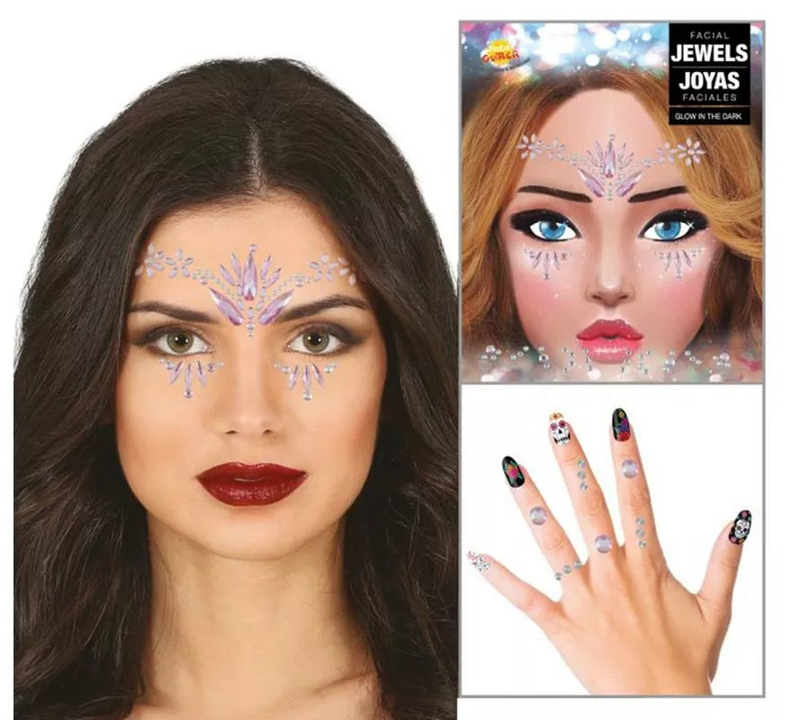 Translation missing: de.Joyas Faciales y Uñas rosa Diamantes elegantes