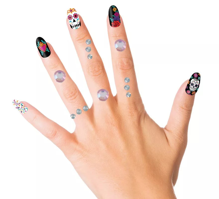Translation missing: es.Joyas Faciales y Uñas rosa Diamantes elegantes