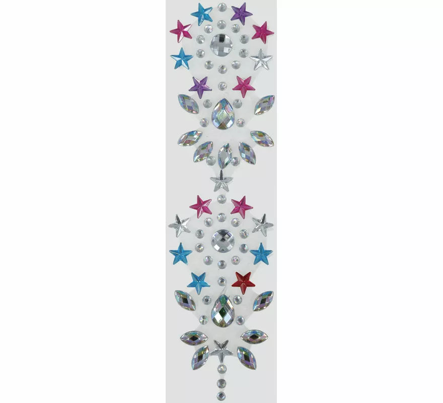 Translation missing: de.Joyas para el Cabello multicolor de 13x25 cm adulto