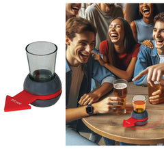Drehpfeilspiel mit 10 cm Becher
