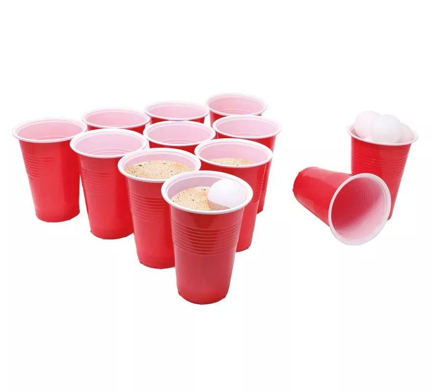 Translation missing: de.Juego de La Cerveza: 12 Vasos y 15 Pelotas