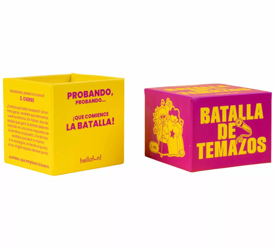Translation missing: de.Juego de Mesa Batalla De Temazos