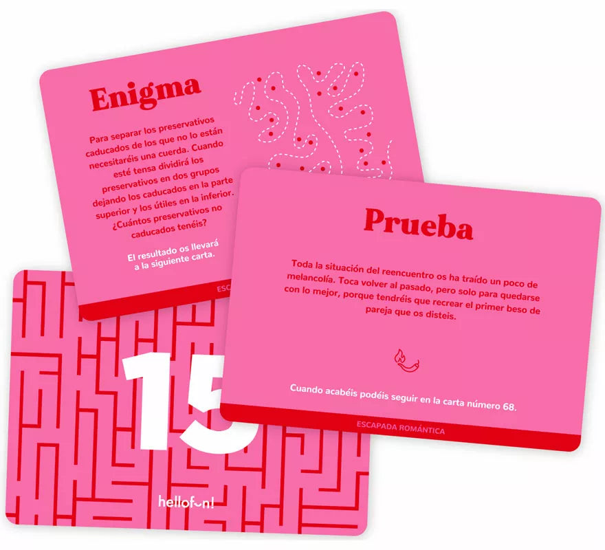 Translation missing: de.Juego de Mesa Hot Room para adultos