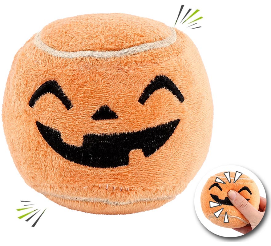 Translation missing: de.Juguete Mascota Pelota Calabaza de 9.5x8.5 cm