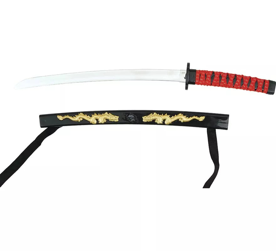 Translation missing: de.Katana con Funda de 60 cm de Plástico de Juguete