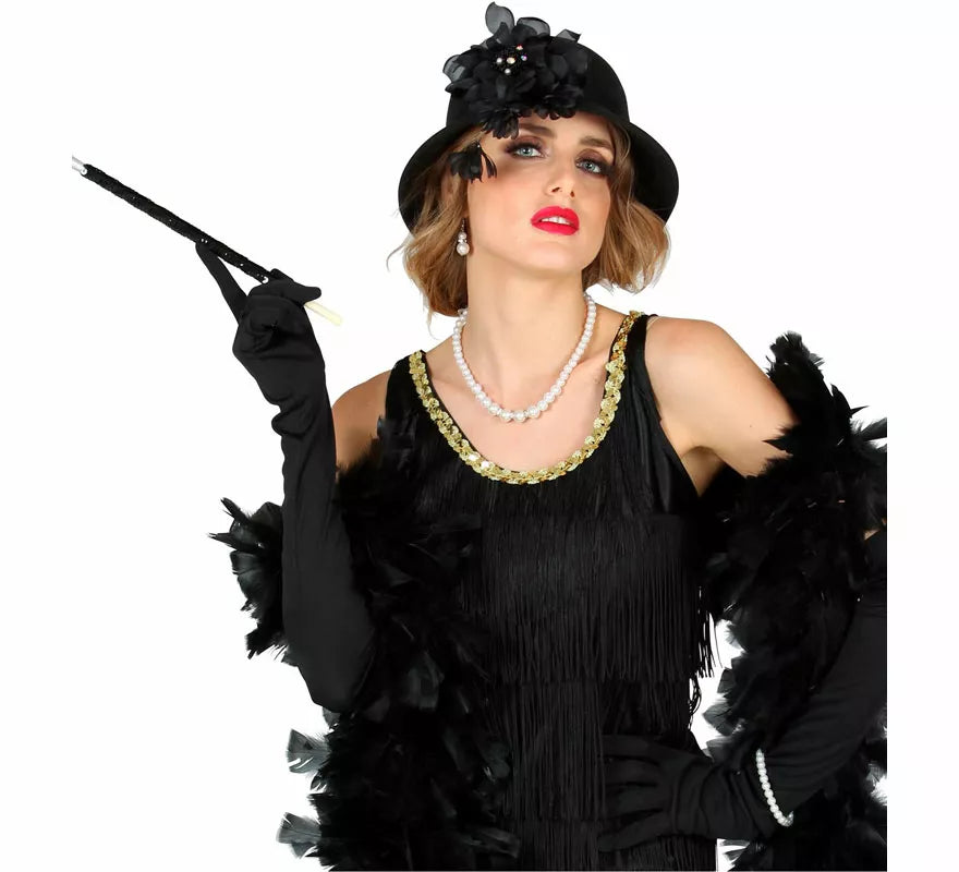 Translation missing: de.Kit Años 20: Collar de Perlas Strass, Pendientes y Brazalete