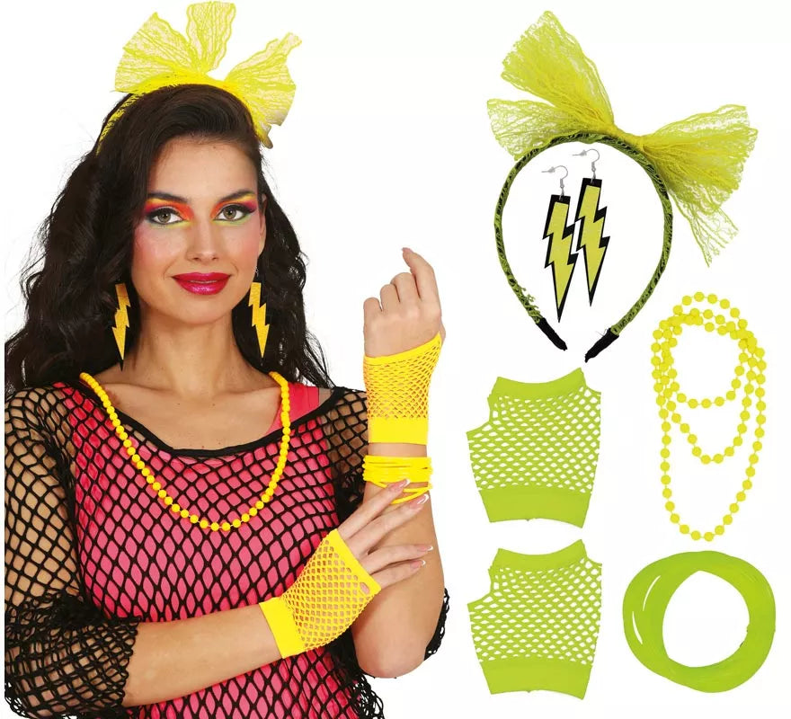 Translation missing: de.Kit Años 80 para mujer en varios colores