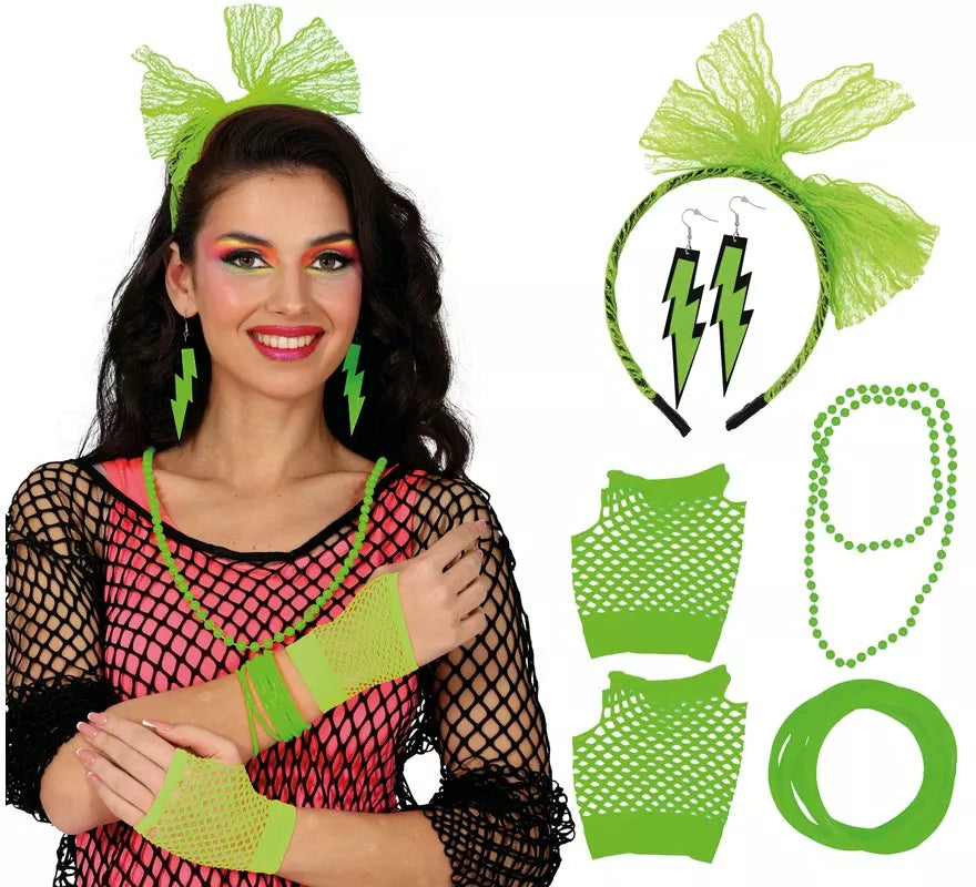 Translation missing: de.Kit Años 80 para mujer en varios colores