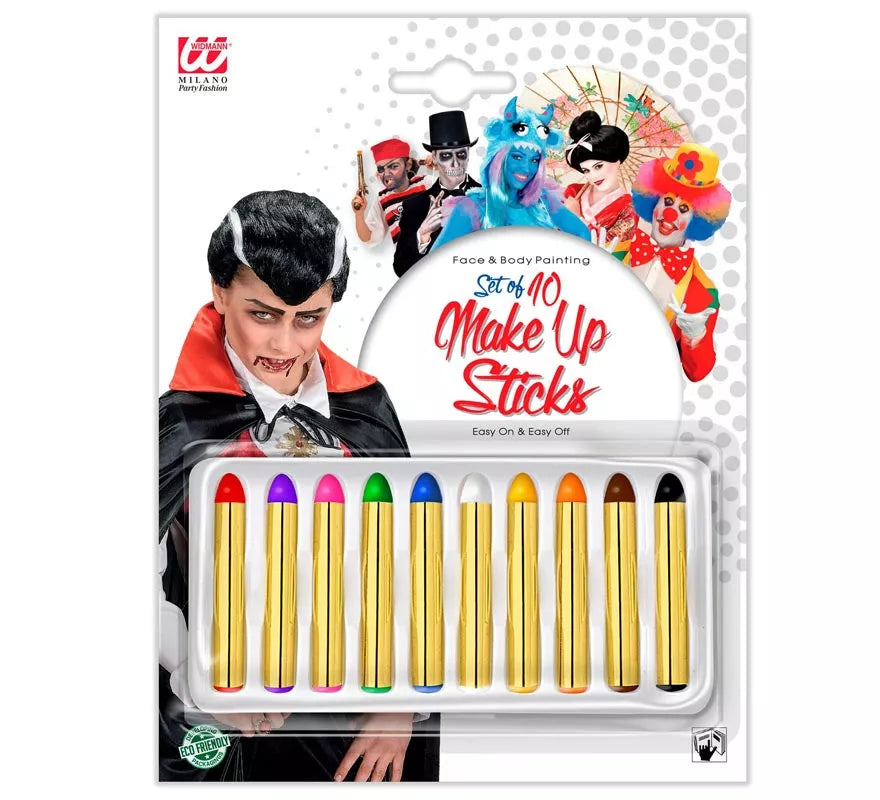 Translation missing: de.Kit de 10 Barras Maquillaje 24 ml