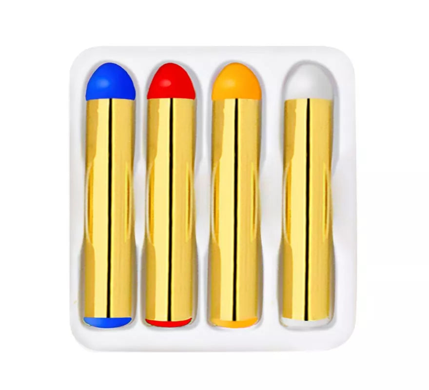 Translation missing: de.Kit de 4 Barras Maquillaje grandes de colores de 21 ml