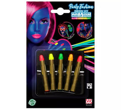 5 fluoreszierende Make-up-Sticks