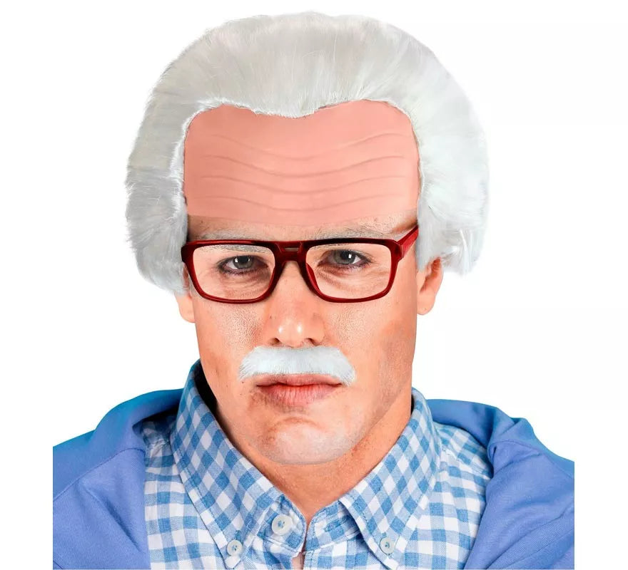 Translation missing: de.Kit de Abuelo o Científico adulto: Cabeza, Bigote y Gafas