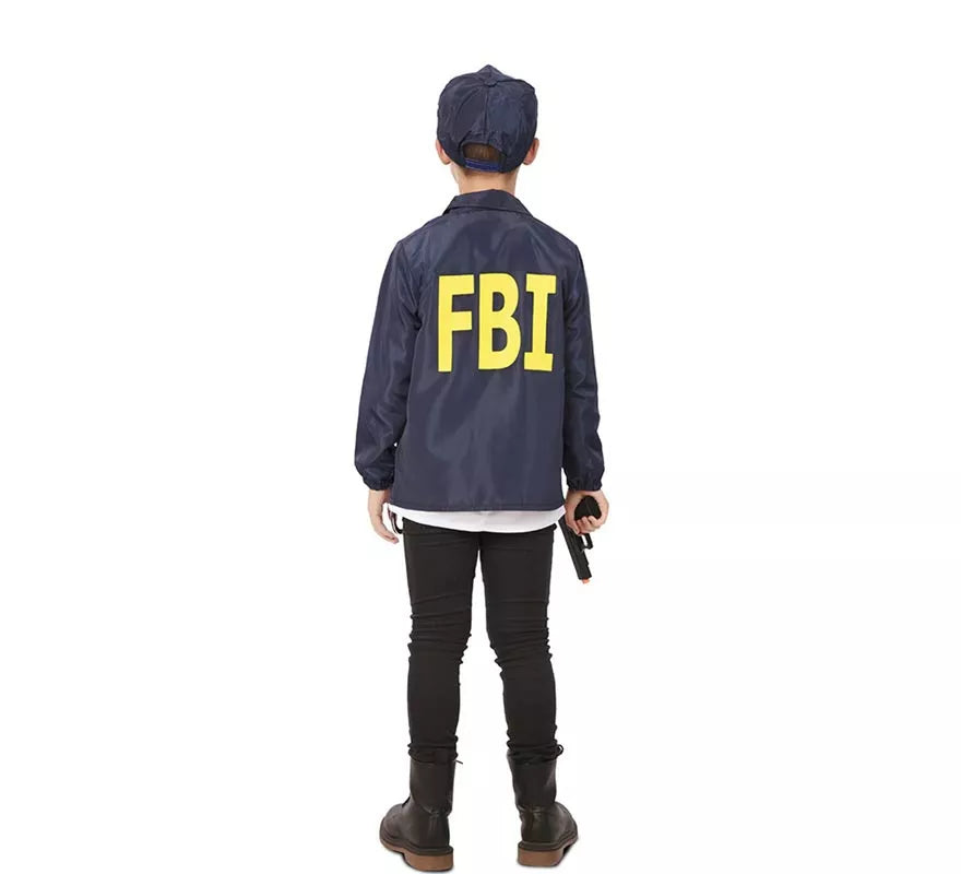 Translation missing: de.Kit de Agente FBI infantil: Chaqueta y gorra