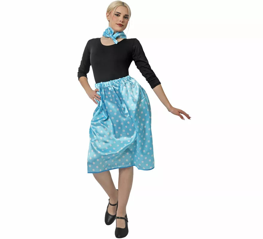 Translation missing: de.Kit de Años 50 de rasete para mujer: Pañuelo y Falda