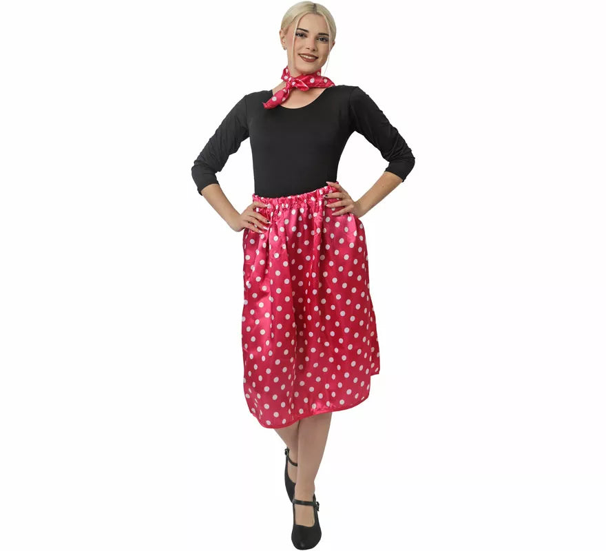 Translation missing: de.Kit de Años 50 de rasete para mujer: Pañuelo y Falda