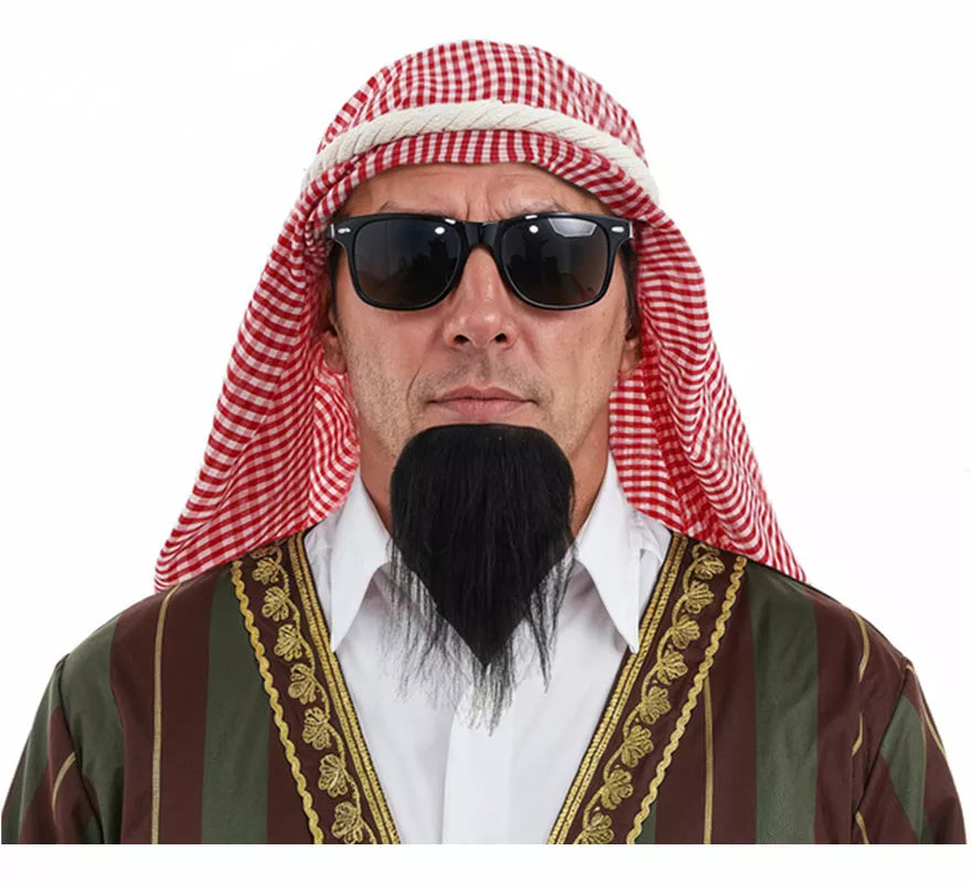 Translation missing: de.Kit de Árabe: Barba, Gafas y Turbante