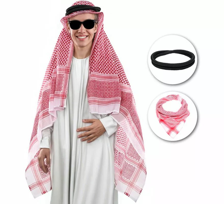 Translation missing: de.Kit de Árabe: Turbante y Cinta de Cabeza